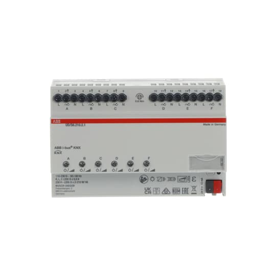 ABB Stotz S&J LED-Dimmer 6-fach,210W/VA,REG UD/S6.210.2.1