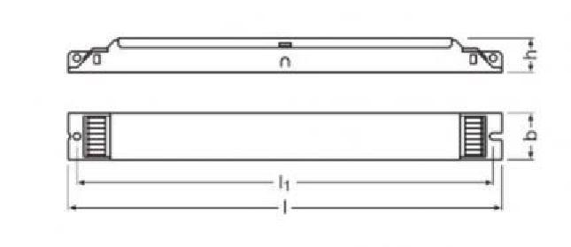 Zalux EX-Leuchte ACQUEX LED-M 1200 Notlicht 36W 4800lm 4000K Grau