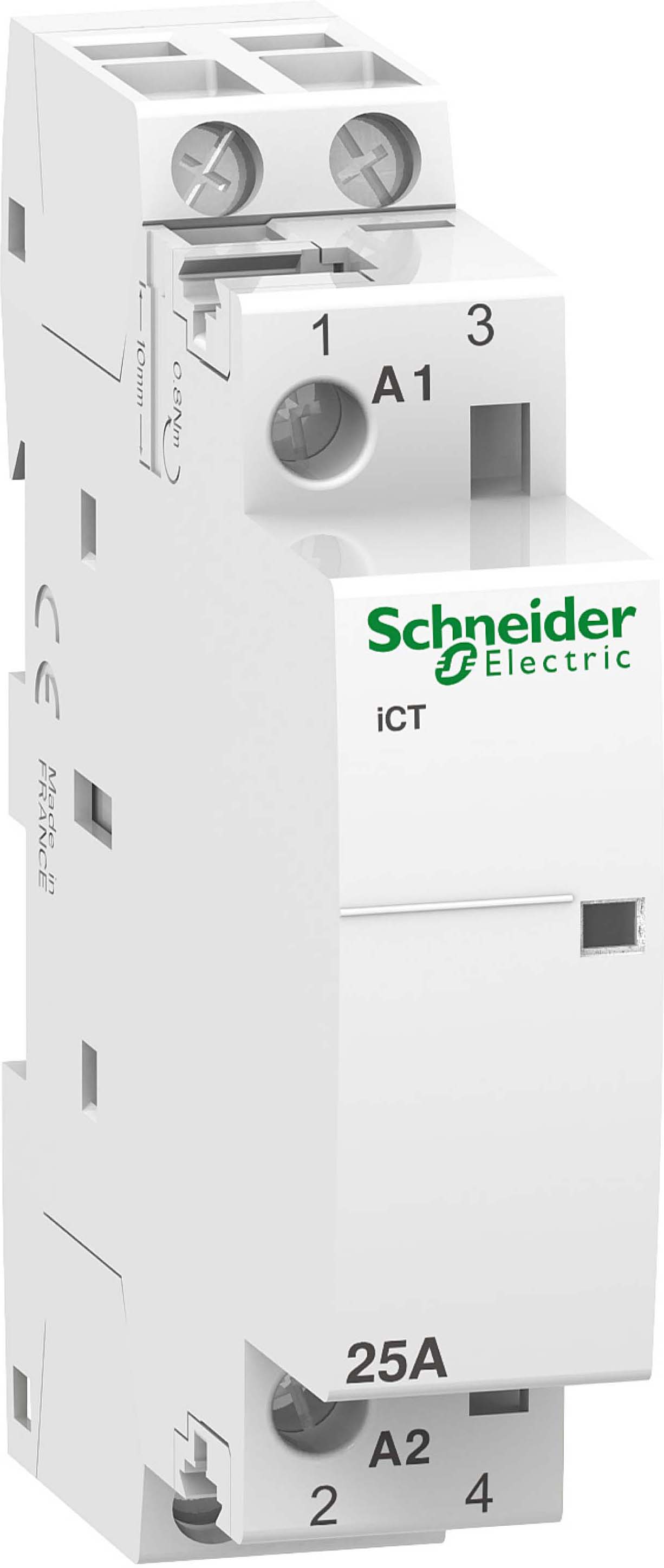 Schneider Electric Installationsschütz 25A 2S 230-240VAC A9C20732 Schneider Electric Installationsschütz 25A 2S 230-240VAC A9C20732