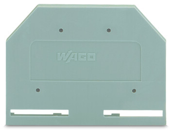 WAGO GmbH & Co. KG Abschlußplatte grau 281-301