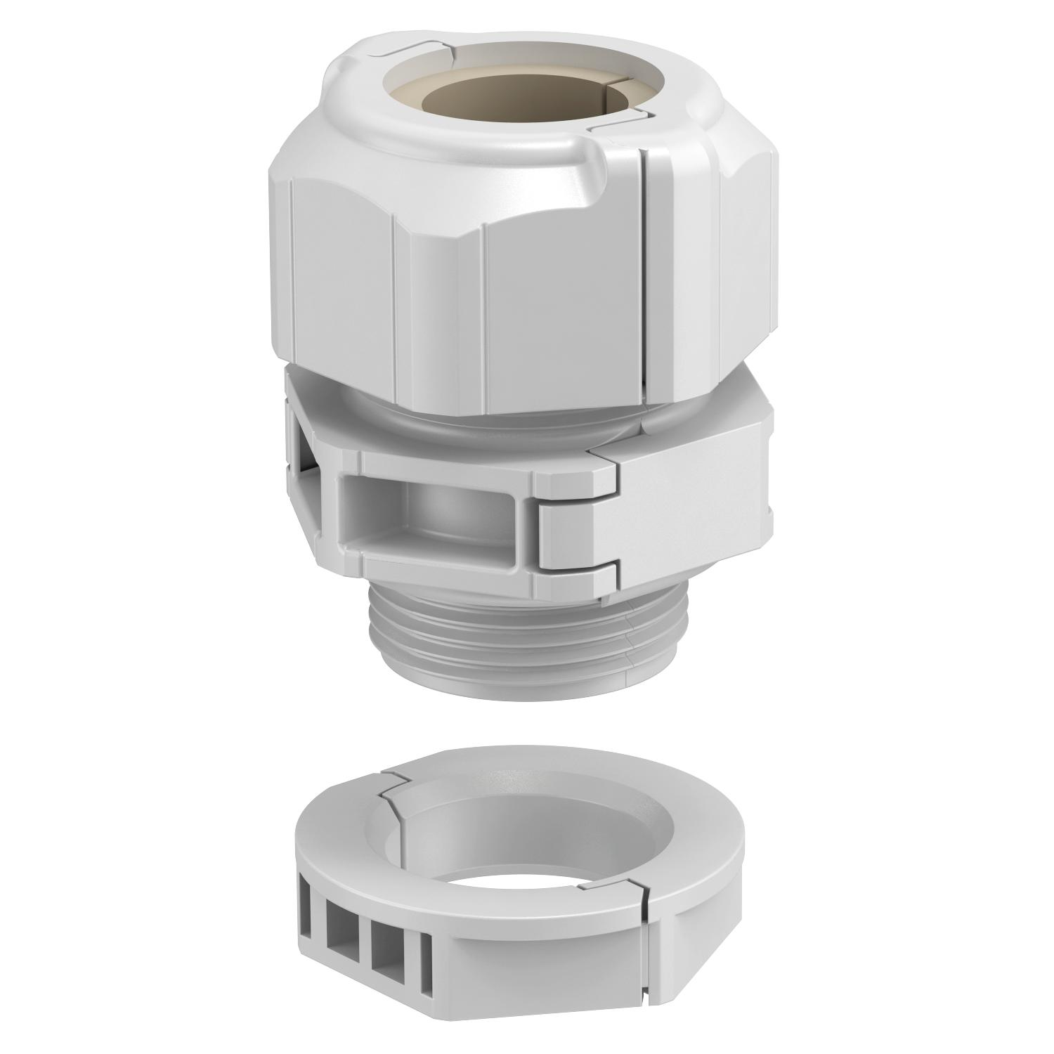 OBO Bettermann Vertr Kabelverschraubung teilbar, mit Gegenm. V-TEC TB25 11-13