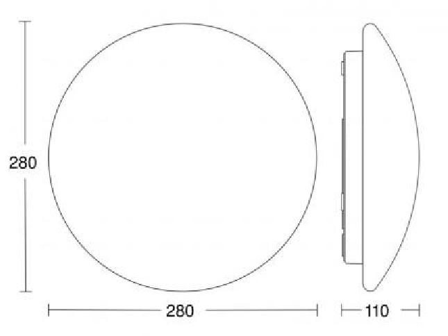 Steinel LED-Innenleuchte RS PRO LED P1 WW V3 