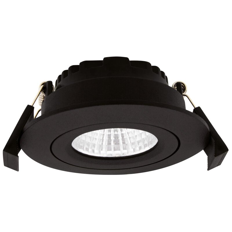 DOTLUX LED-Leuchte CIRCLEminidim 6W 3000K dimmbar schwarz - 5427-030038