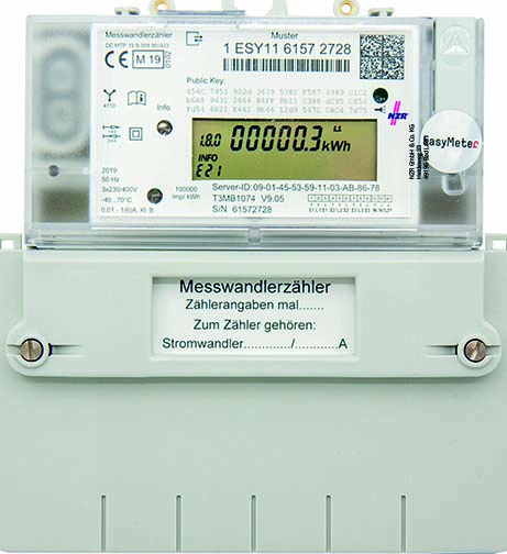 NZR Messwandlerzähler mME T3M, MID 63021206