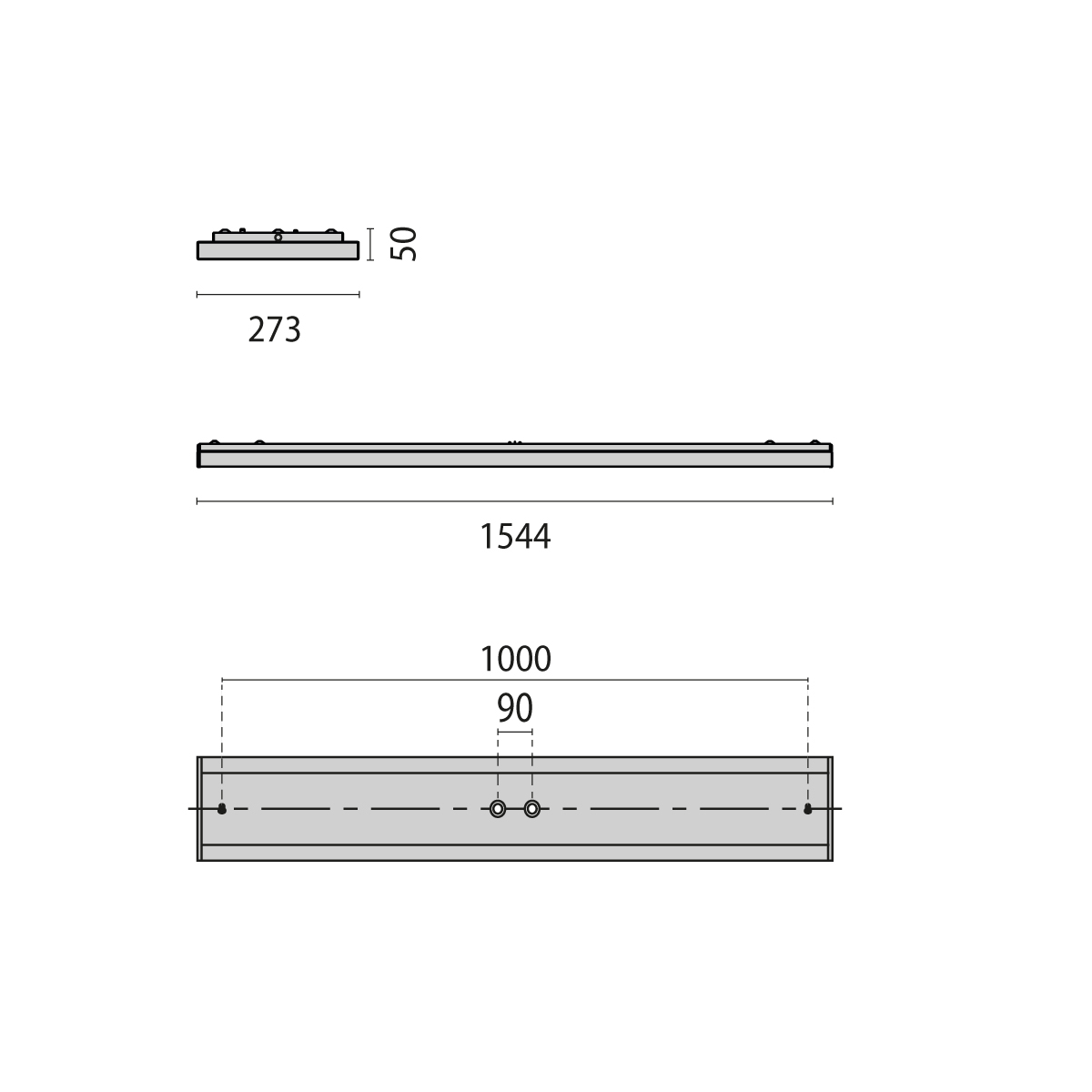 Performance in Light LED-Anbauleuchte 4000K 8629661613430 - 8629660000000