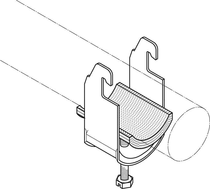 PohlCon (Puk) Kabelschelle 40 AC-IW