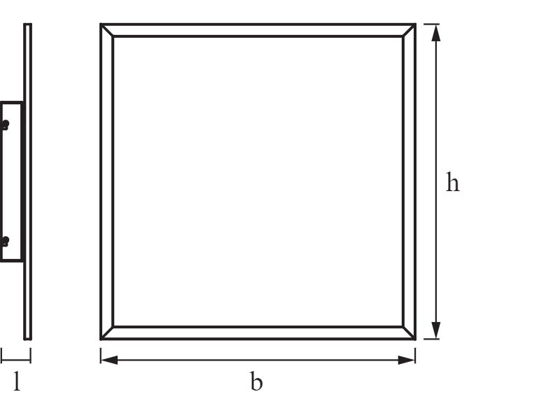 Ledvance LED-Panelleuchte SMART+ Planon Plus RGBW 600X600