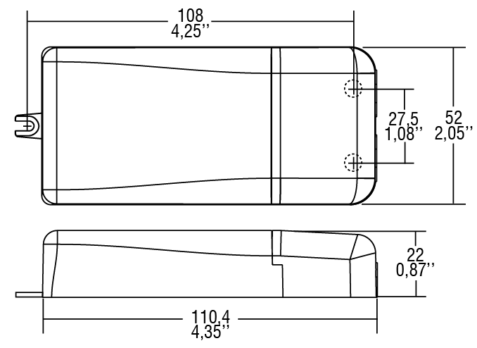 TCI LED-Treiber DC MINIJOLLY DALI - 151403