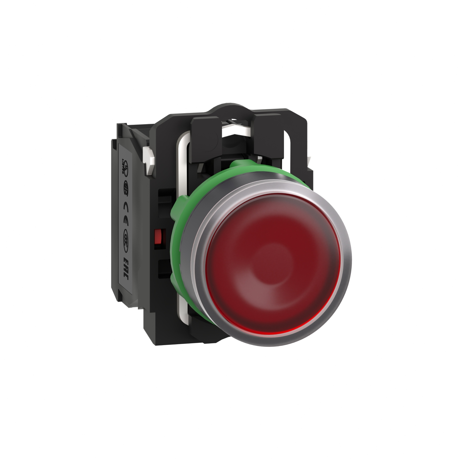 Schneider Electric Leuchtdrucktaster rt LED-Modul,24V,1S,1Ö XB5AW34B5