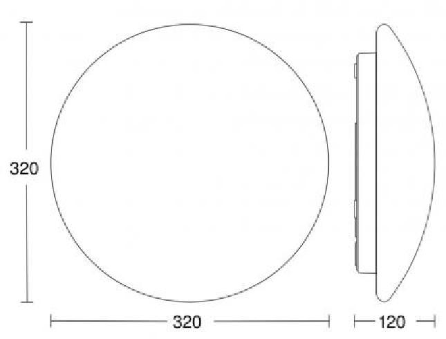 Steinel LED-Innenleuchte RS PRO LED P2 S NW 