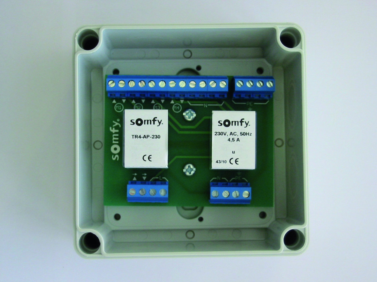 Somfy Trennrelais TR4-AP-230 für 4 Antriebe 1822293
