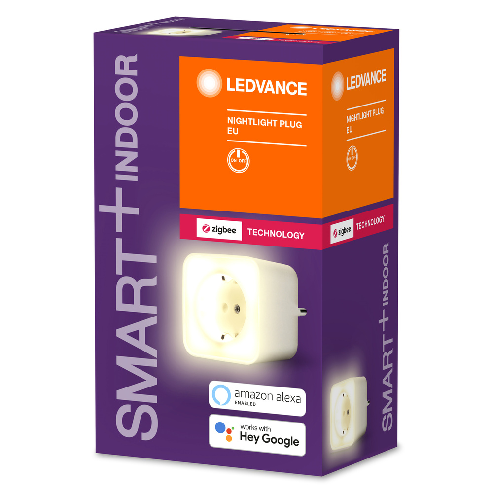 Ledvance LED night light controllable via Zigbee technology SMART+ NIGHTLIGHT Plug EU – 4058075570955