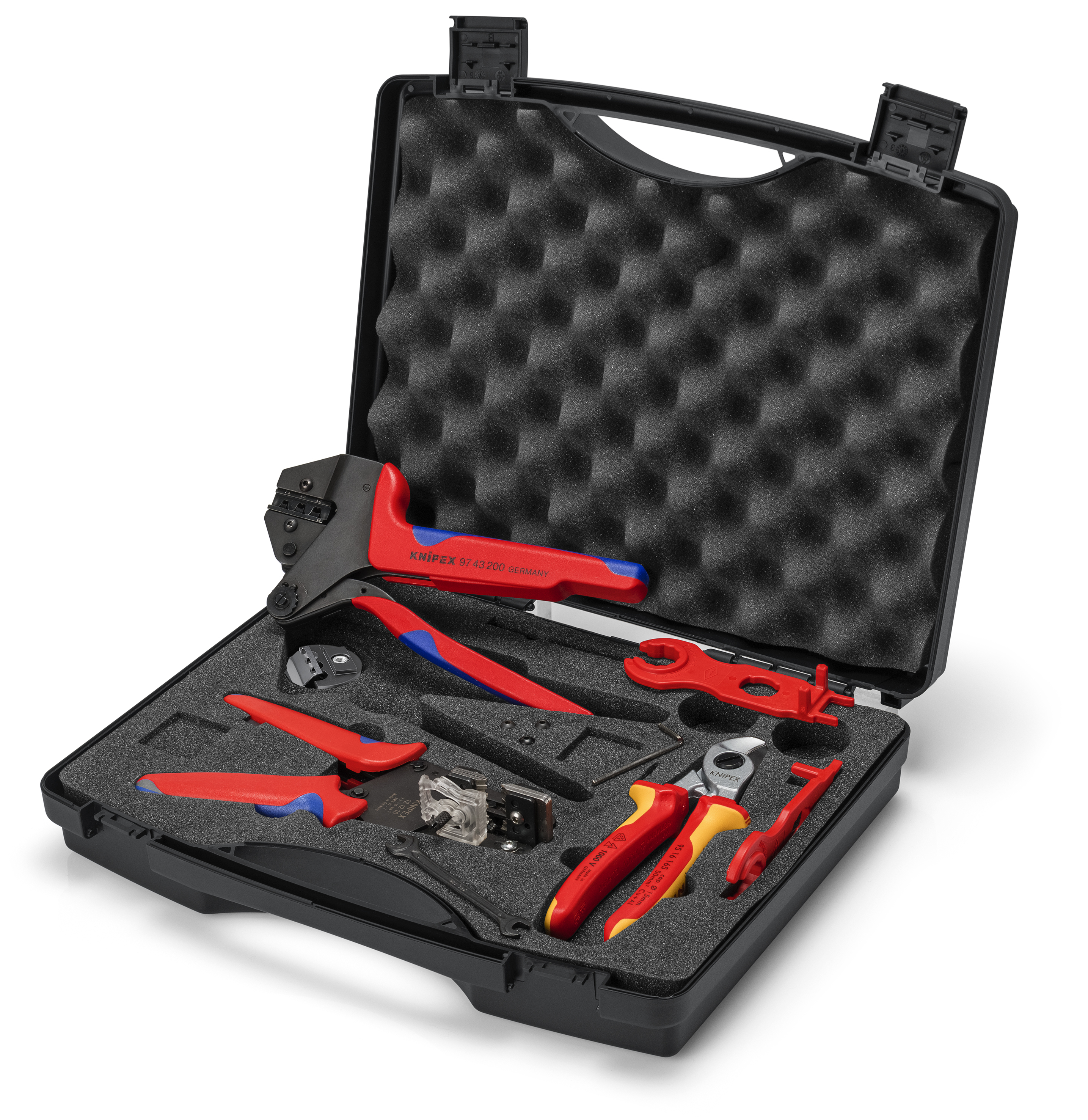 Knipex-Werk Werkzeugkoffer für Photovoltaik MC4 97 91 04 V02
