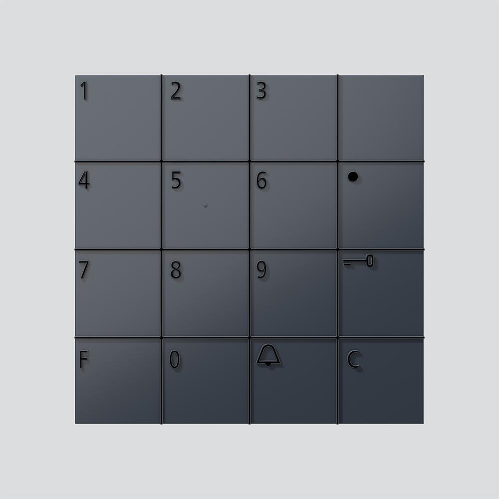 Siedle&Söhne Codeschloss-Modul anthrazitgrau COM 611-02 AG