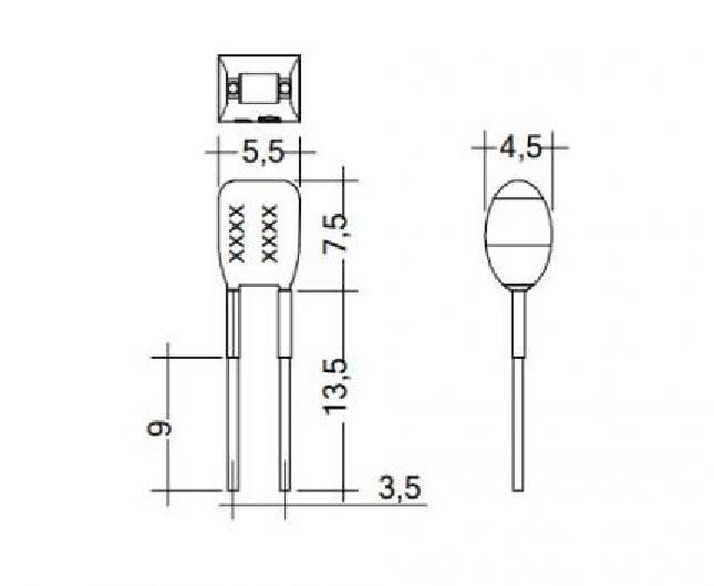 Tridonic resistor I-SELECT 2 PLUG 125MA BL - 28001101