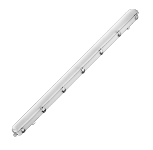 EiKO LED-Waterproof Luminaire Tri-Proof LED Emergency 65W 240V 5000K - EKTPC65W5K150-5X1,5E