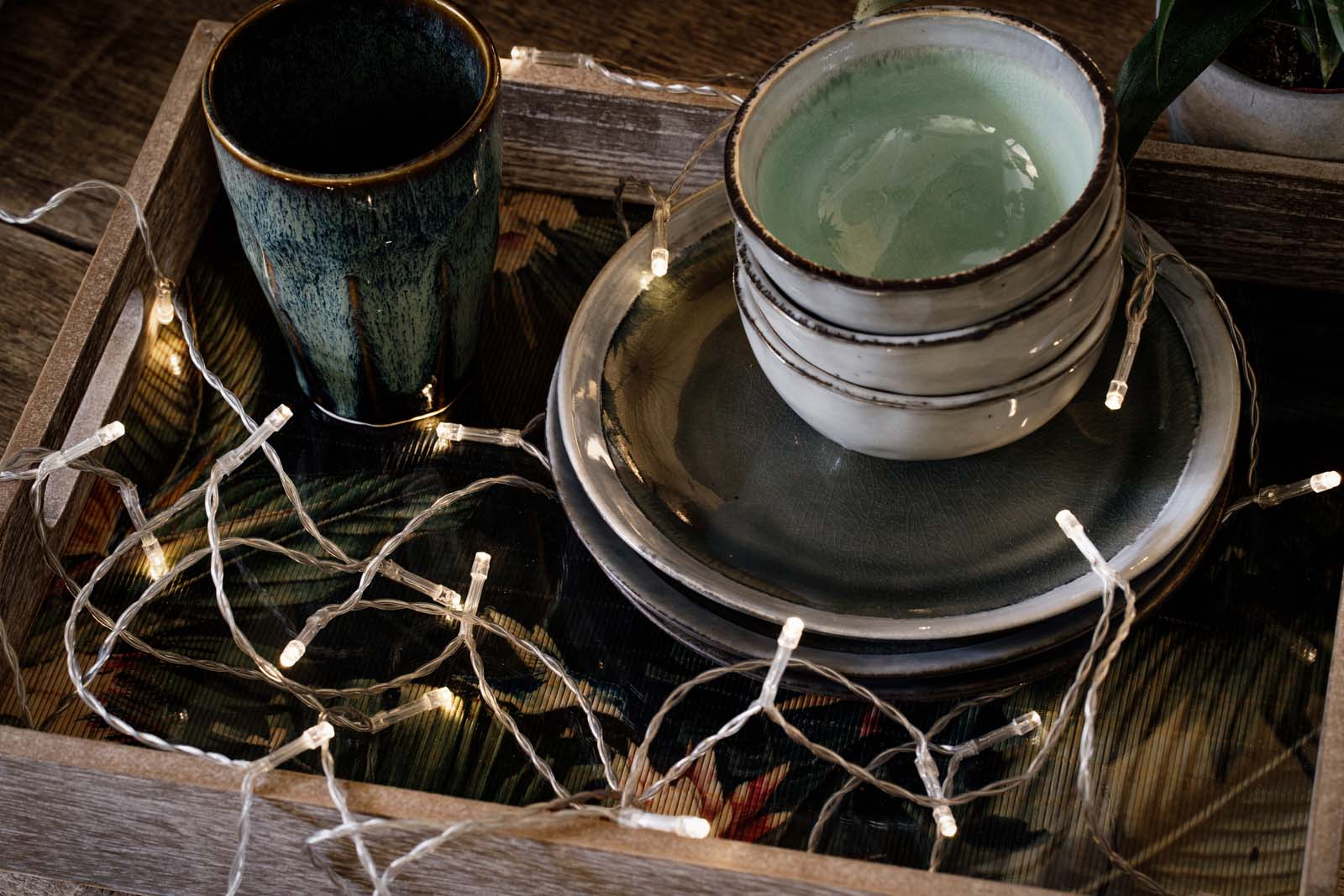 Hellum LED-Lichterkette 20er ww, trans.Timer 524239 günstig online kaufen