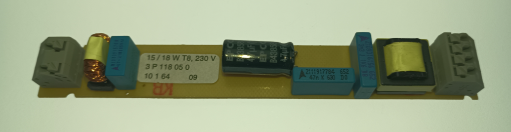 Hadler EVG Luxtronic EVG Platine T8 für 15/18W - 3 P 118 05 0
