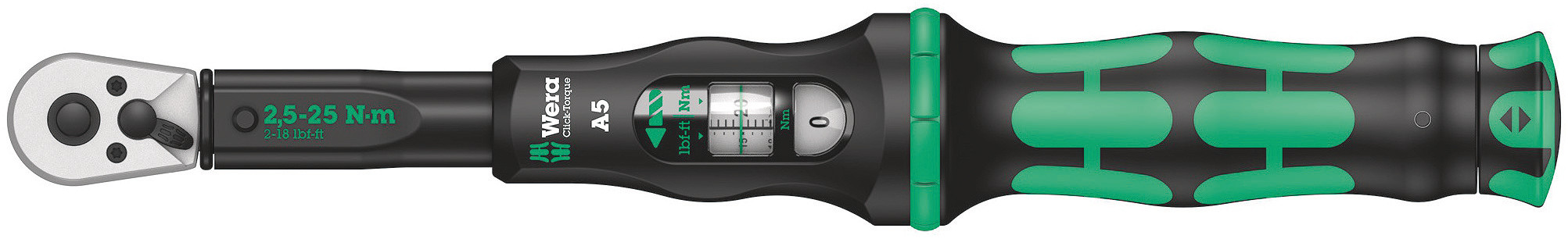 Wera Werk Drehmomentschlüssel m.Umschaltknarre Click-Torque A 5