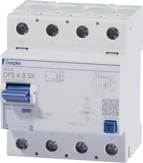 Doepke FI-Schalter DFS4 063-4/0,03-B SK - 9144998