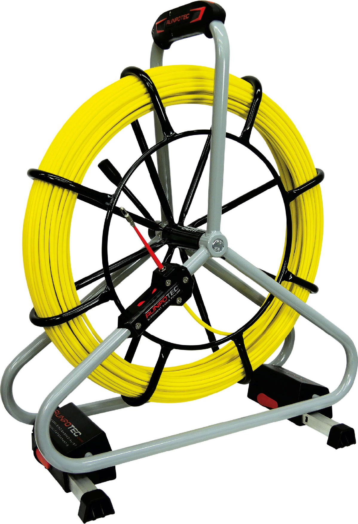 Runpotec Profi-Set Glasfaserstab Runp. 6mm RG6 60m 10063
