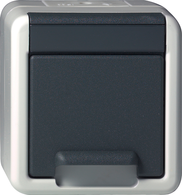 Gira Steckdose KD Grau 444030 Gira Steckdose KD Grau 444030