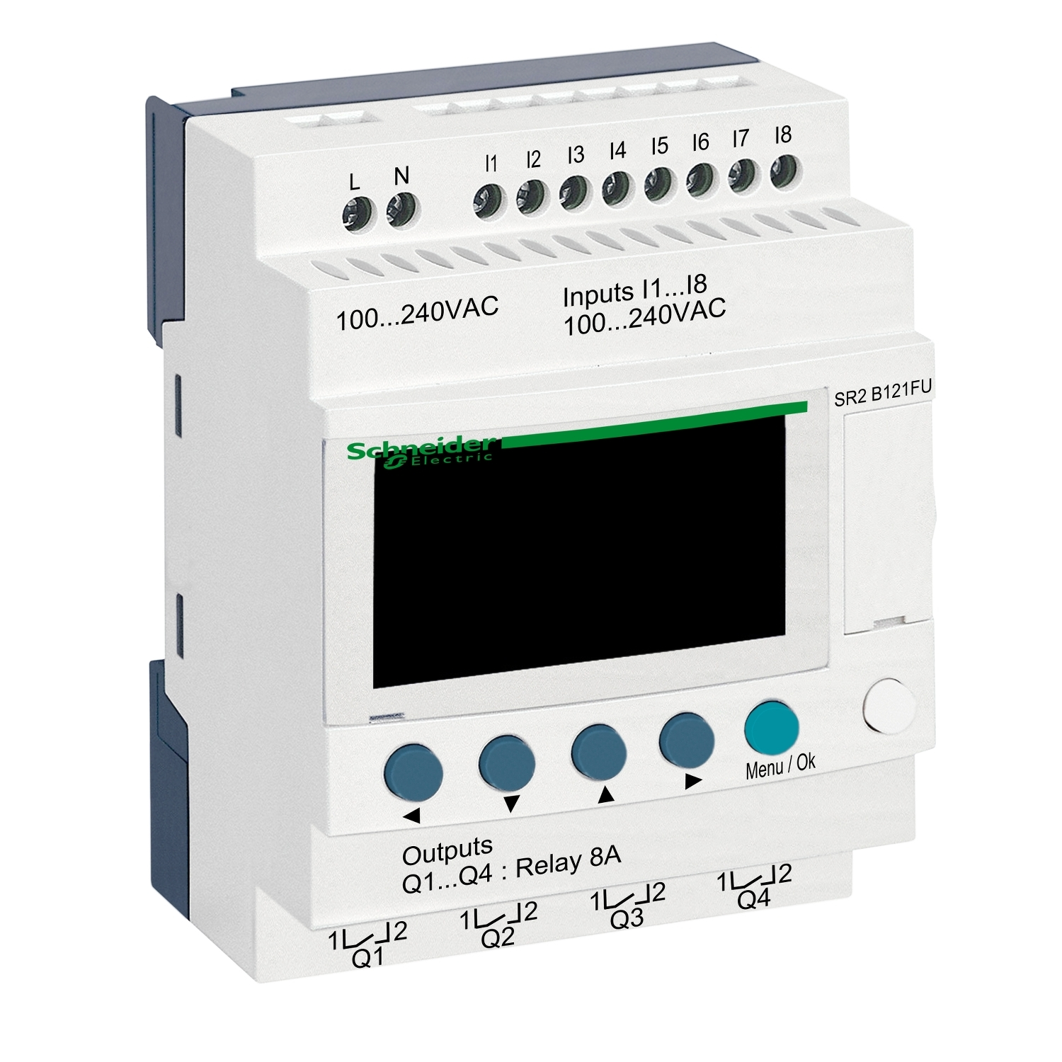 Schneider Electric Zelio Logic 10 E/A 240VAC SR2-B121FU