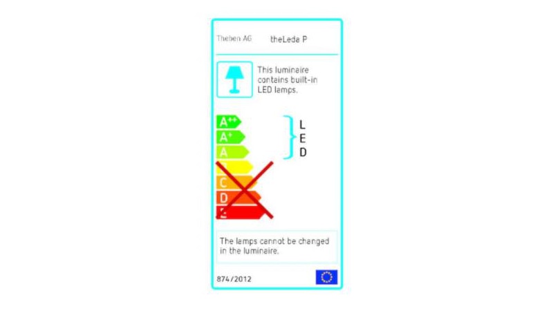 Theben LED-Spotlight 11W 4000K 900lm theLeda P12L white