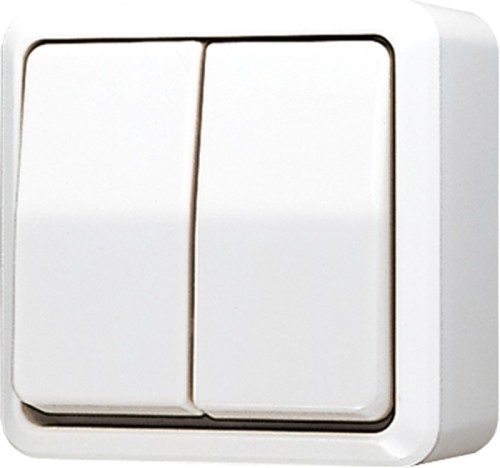 Jung Wippschalter Serie 605 A WW - 605AWW