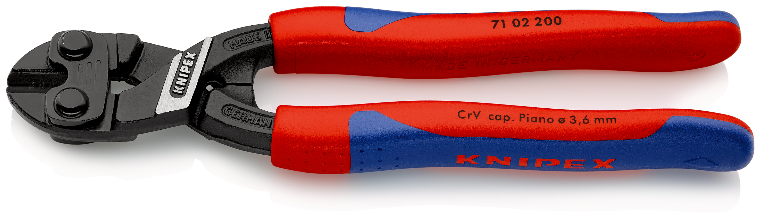 Knipex-Werk CoBolt-Bolzenschneider mit Hüllen, 200mm 71 02 200
