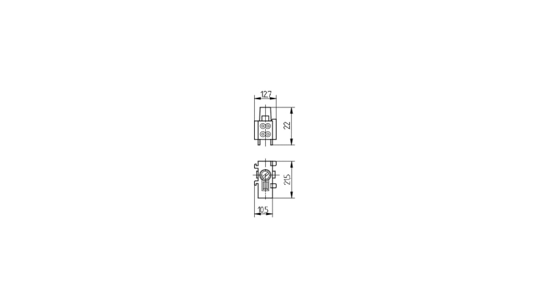 BJB Sicherungklemme 1-polig 49.112.0001.51