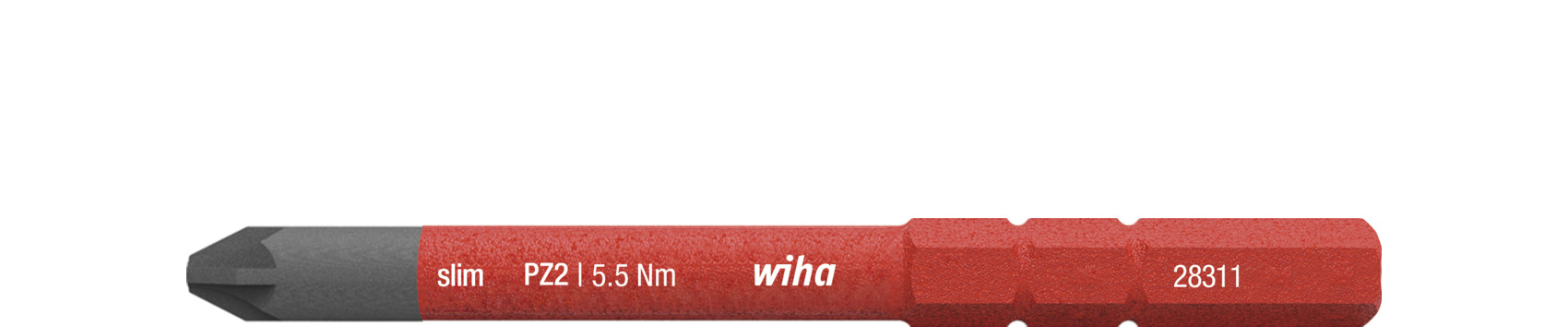 Wiha Pozidriv Schraubendreher SoftFinish electric 2831-12 PZ 2x75