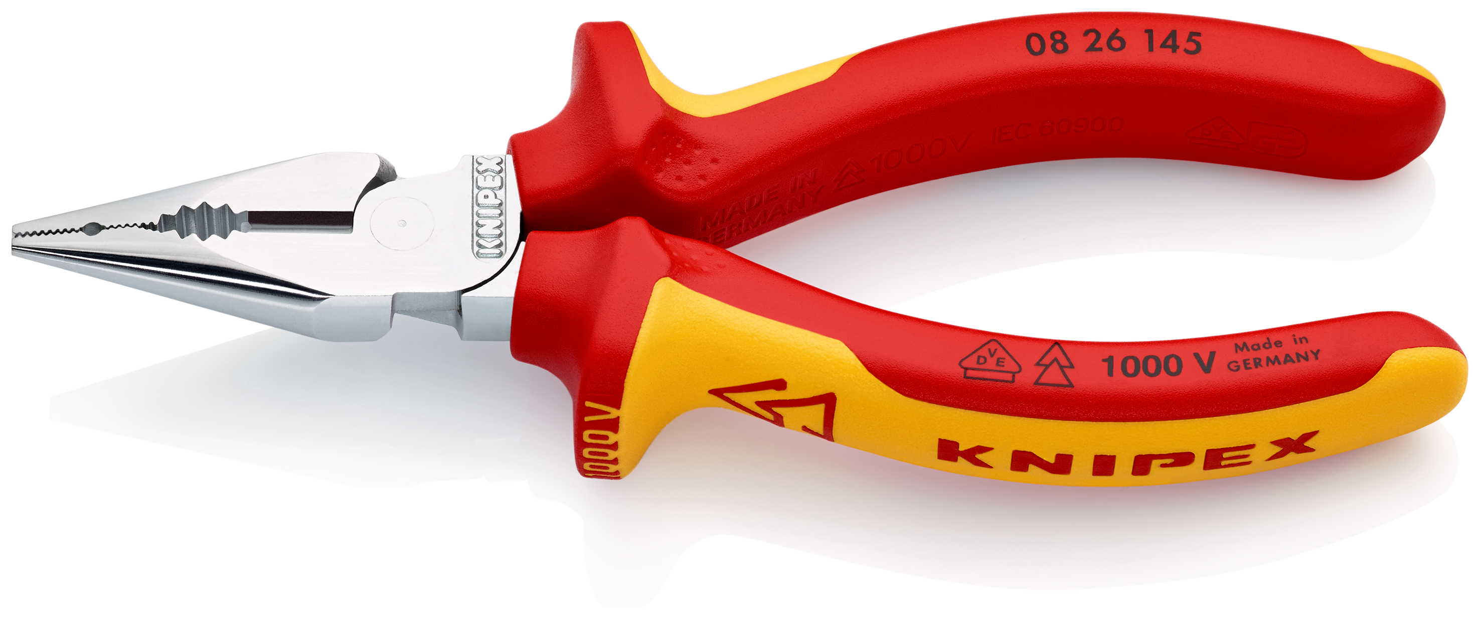 Knipex-Werk VDE Spitzkombizange 145mm 08 26 145