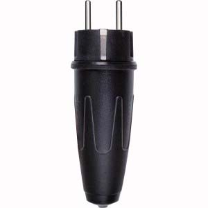 Merten Vollgu.SCHUKO-Stecker sw 16A AC 250V 123551 Merten Vollgu.SCHUKO-Stecker sw 16A AC 250V 123551