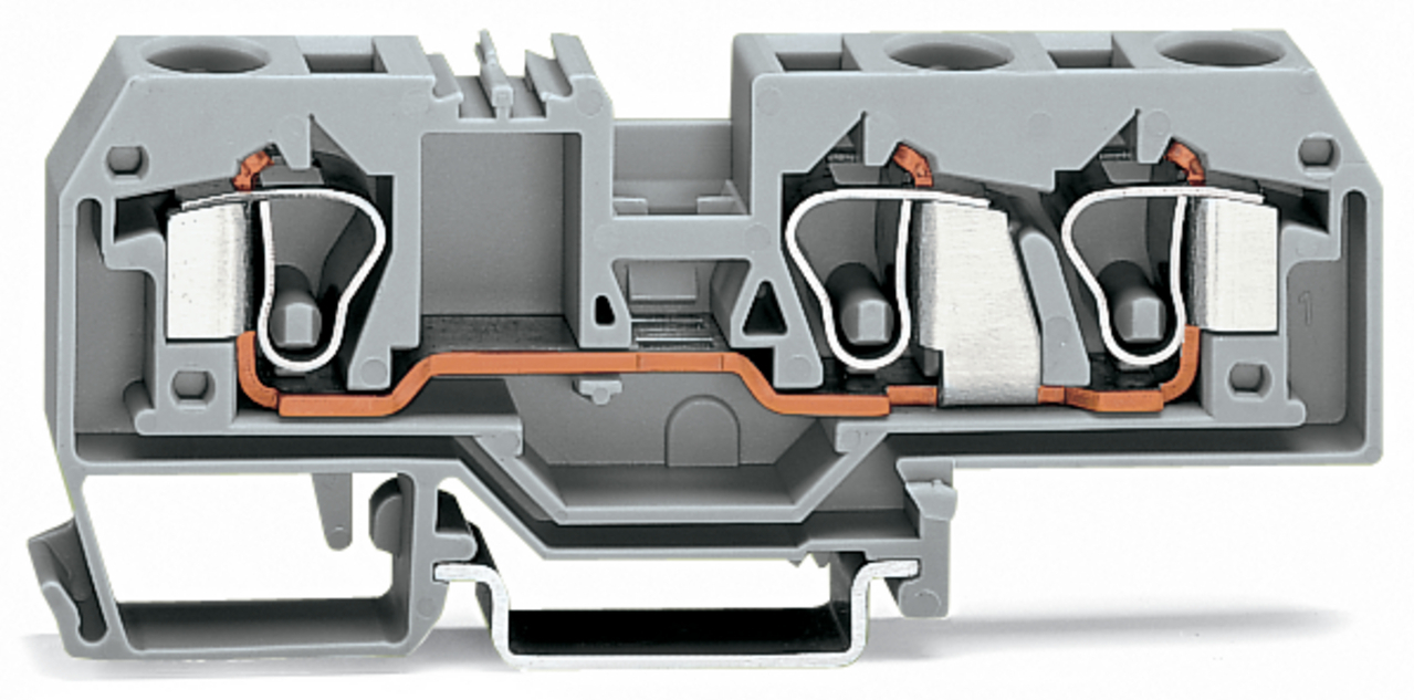 WAGO GmbH & Co. KG Durchgangsklemme 0,2-10mmq grau 284-681