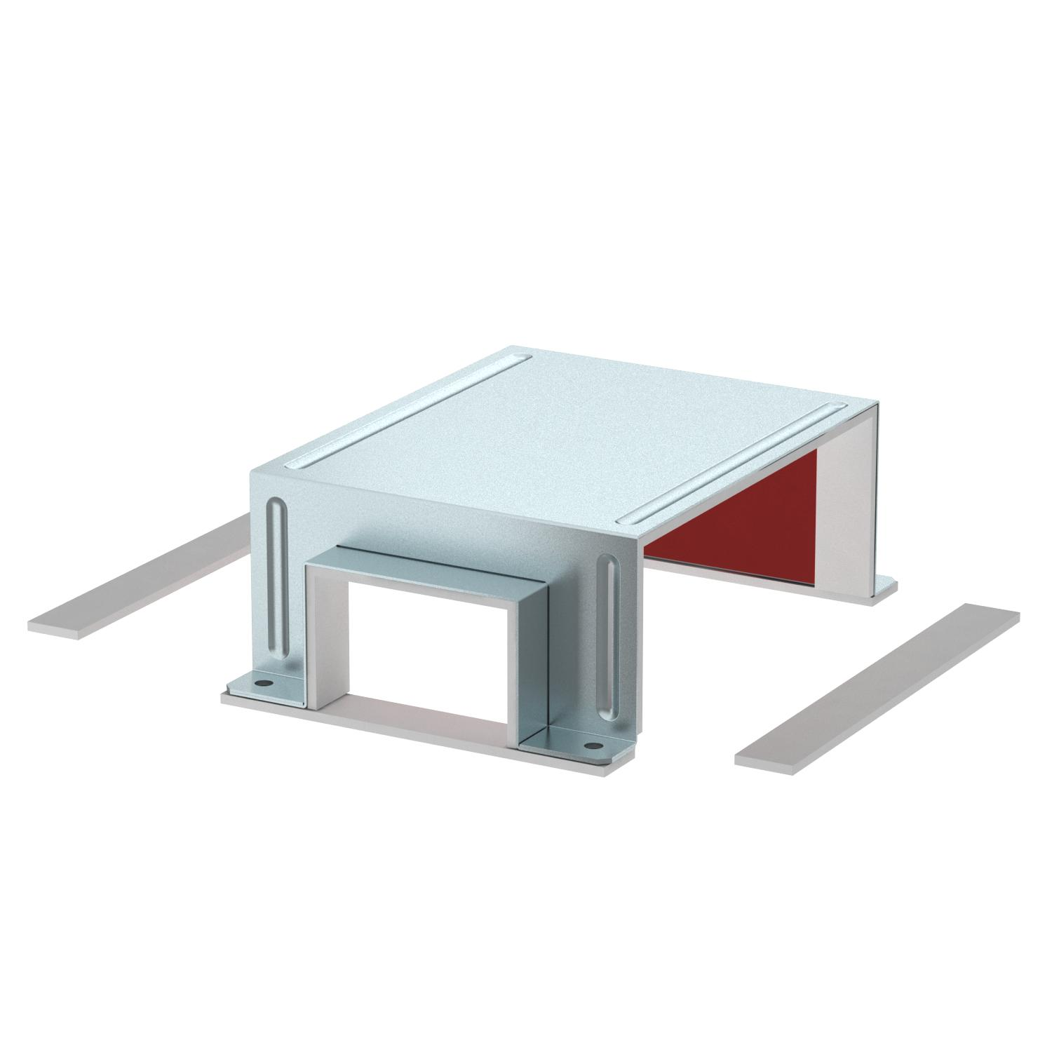 OBO Bettermann Vertr T-Reduzierabzweig f. Wand-/Deckenmont. BSKM-TR 1025 günstig online kaufen