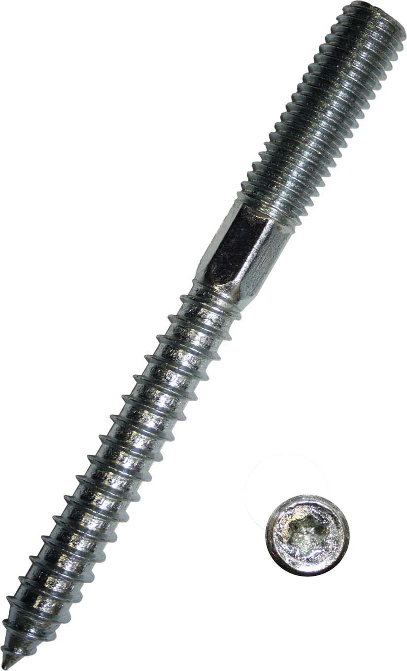 Dresselhaus Stockschrauben Holzgew. und I-Stern 2231/001/75 8x100