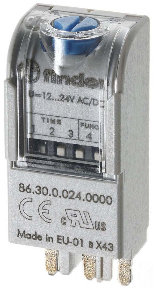 Finder Zeitmodul 12-24VAC/DC,IP20 86.30.0.024.0000 - 863000000000