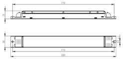 Helvar LED-Treiber LL1x150-E-CC - 5551006