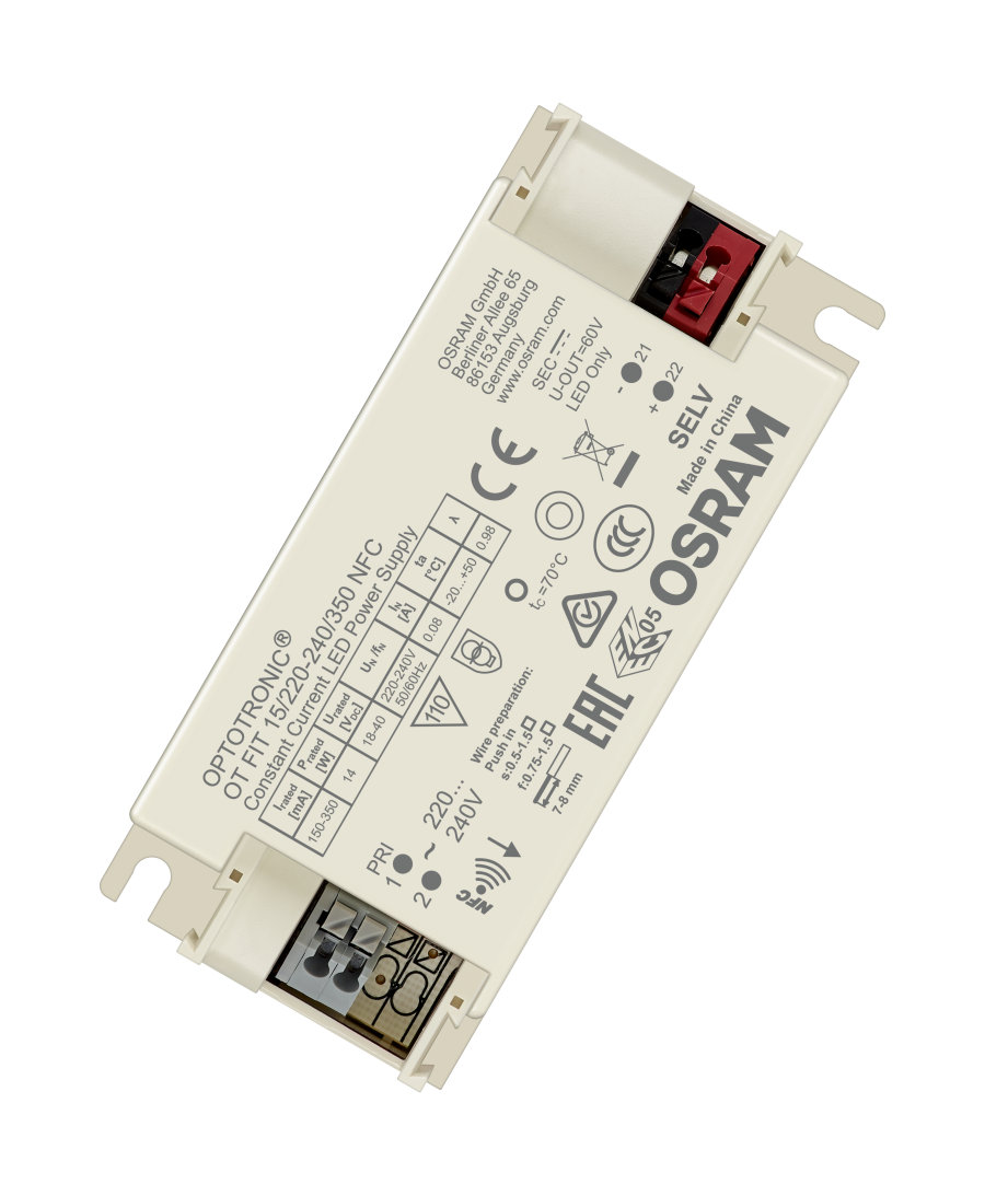 Osram LED-Treiber OT FIT 15/220-240/350 NFC - 4052899617179