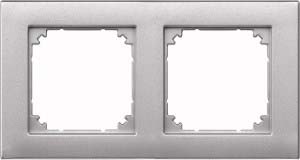 Merten Rahmen 2f.alu waage/senkrecht 486260 günstig online kaufen