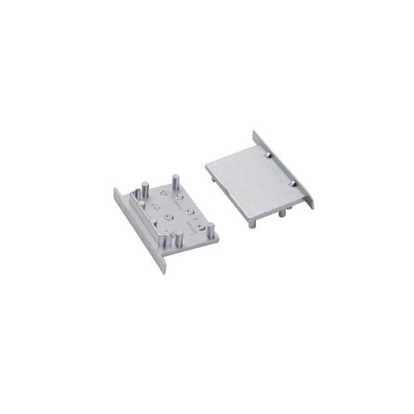 Brumberg Leuchten Endkappen-Set silber 53025260 (VE2)