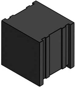 Icotek Blindstopfen schwarz klein 41351