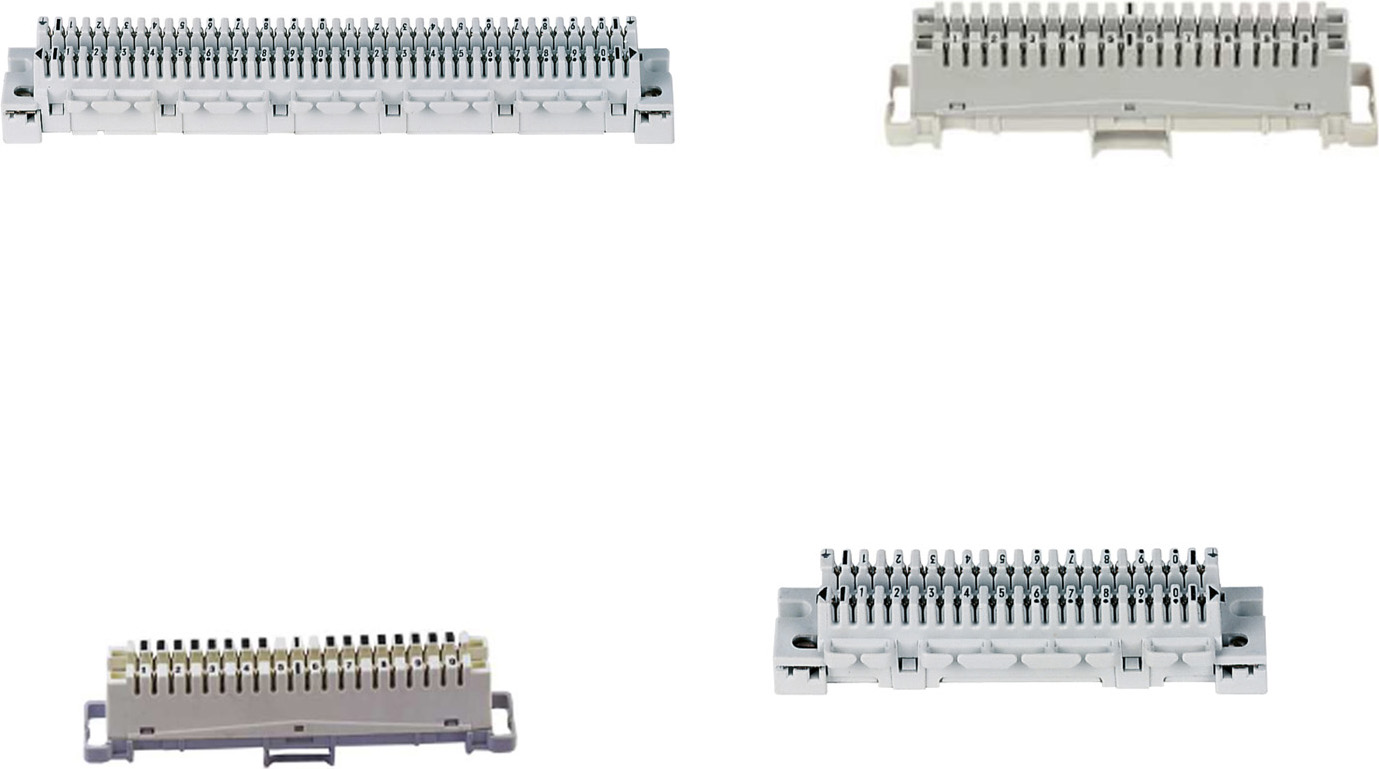 Corning LSA-Plus2 Trennleiste f.10DA mit Farbcode DE620045745