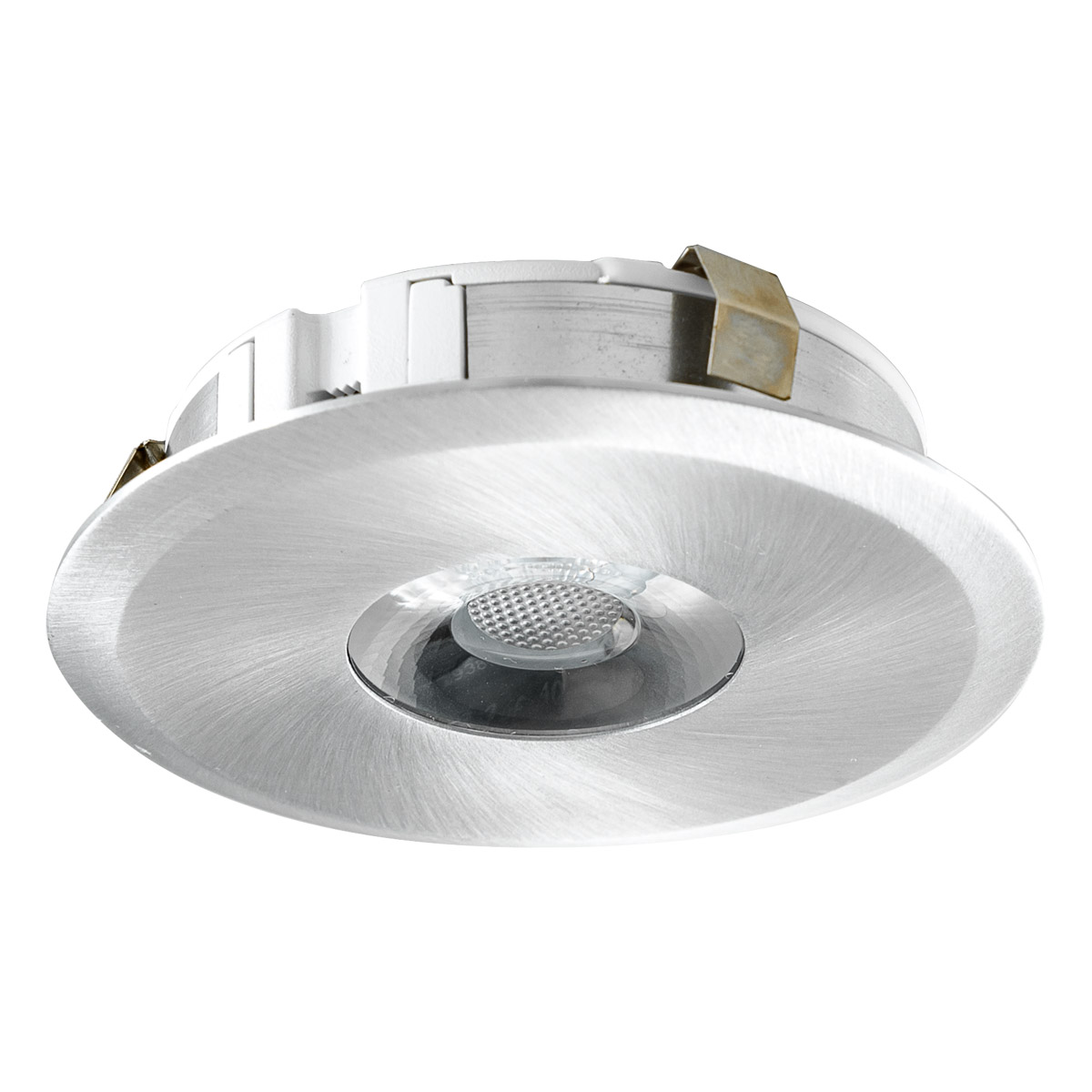 EVN Lichttechnik LED-Einbauleuchte 3000K alu L23061302