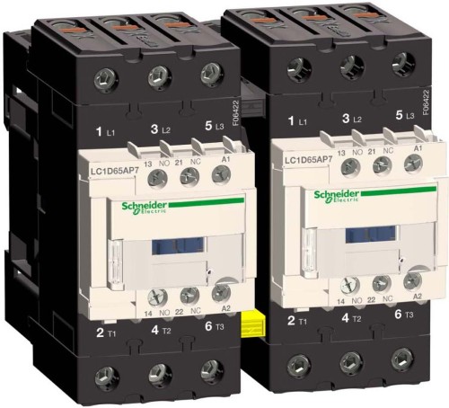 Schneider Electric Wendeschütz 3P,65A,230V 50/60HZ LC2D65AP7 - LC2D65AP7