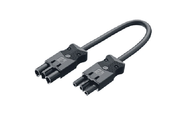 Adels Contact Connection cable 3m AC 166 VLCG/315 300 black - 16476330