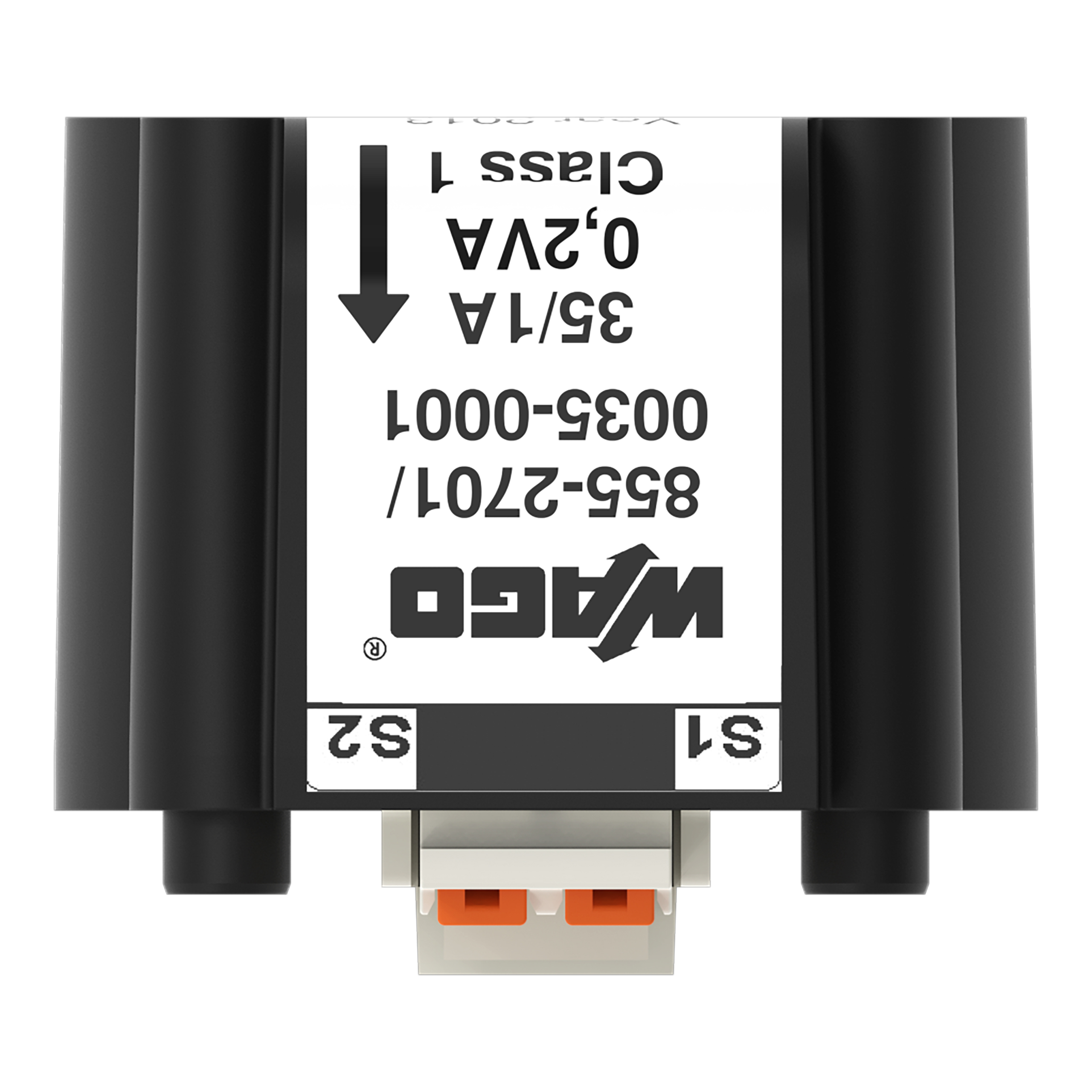 WAGO GmbH & Co. KG Aufsteck-Stromwandler 35A/1A 855-2701/035-001 WAGO GmbH & Co. KG Aufsteck-Stromwandler 35A/1A 855-2701/035-001