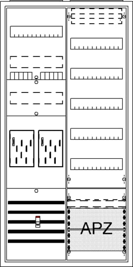 Striebel&John Komplettschrank APBKE-I, A27 2Z1V5A2 BA27FM