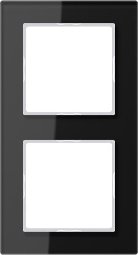 Jung Glasrahmen 2-fach sw waage/senkrecht AC 582 GL - AC582GLSW günstig online kaufen